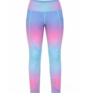 Curves & Combat Boots Cotton Candy Ombre Leggings - Size Small
